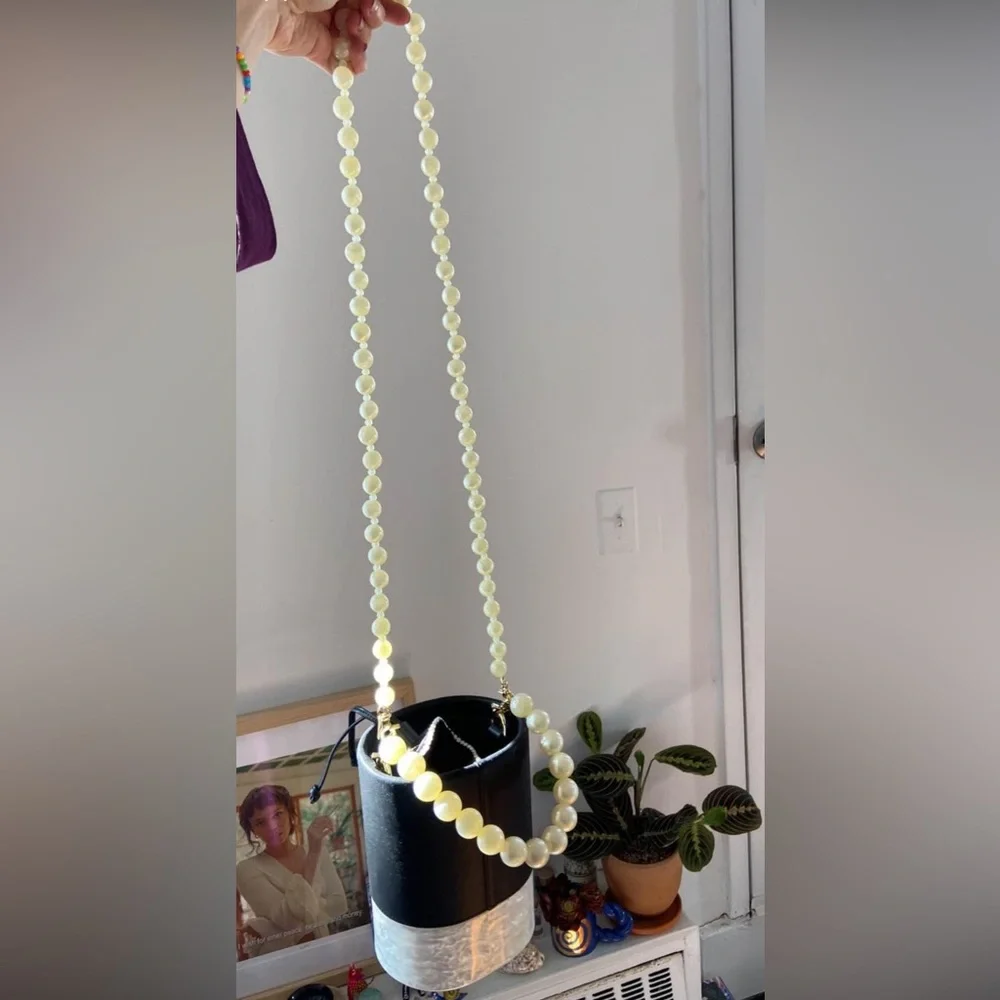 Lele Sadoughi Dallas Bag Pearl - Picture 3 of 6